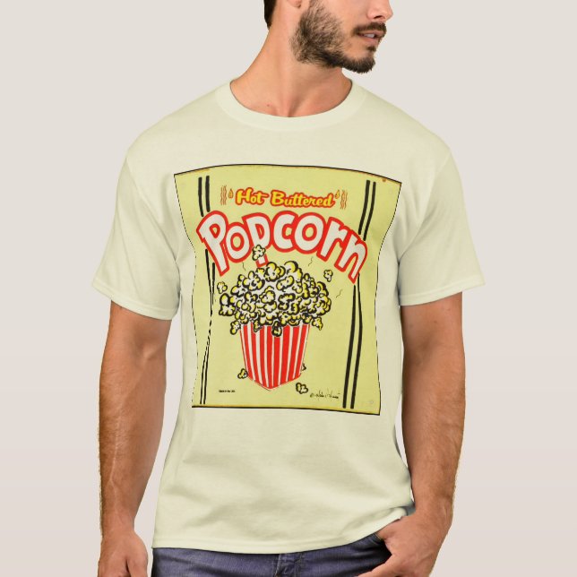 SIGNE REtro Popcorn T-shirt (Devant)