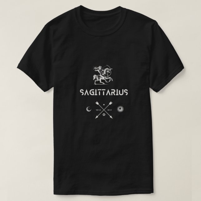 SIGNE Sagittaire Zodiaque T-shirt (Design devant)
