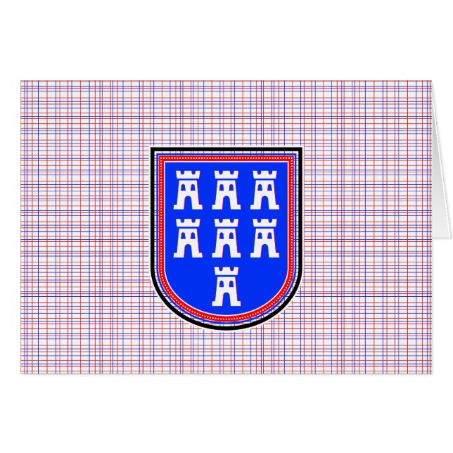 Signe Saxon Rouge Bleu (Devant horizontal)