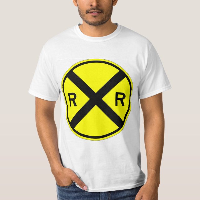 SIGNE TRÈS Fun Rail Road Crossing T-Shirt (Devant)