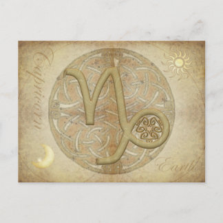 SIGNE Zodiaque Capricorne Carte postale