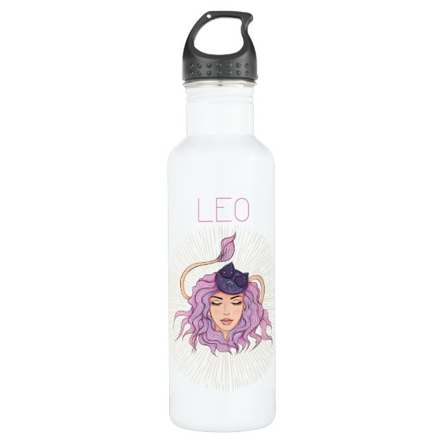 SIGNE Zodiaque Leo Femme Bouteille d'eau (Devant)
