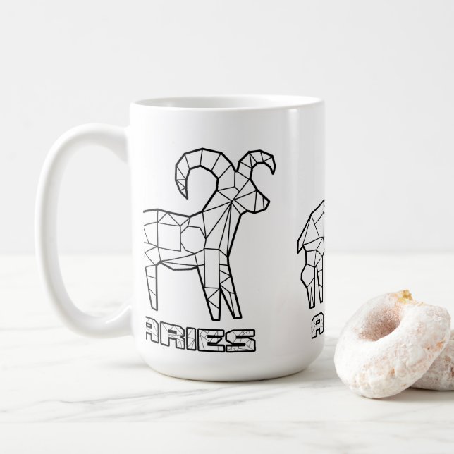 Signe zodiaque Mug : baies (Avec donut)