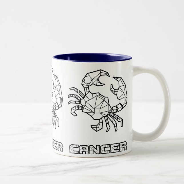 Signe zodiaque Mug : Cancer (Droit)