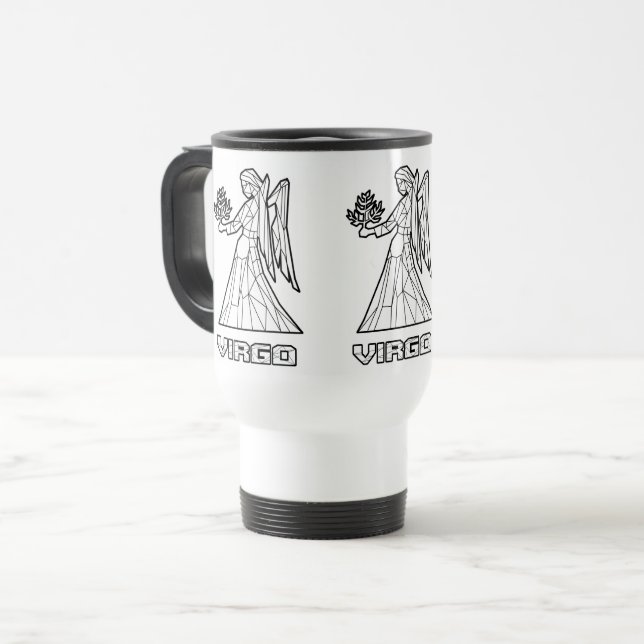 Signe zodiaque Mug : Virgo (Devant gauche)