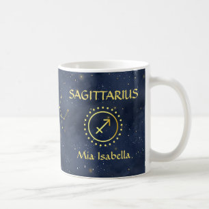 SIGNE Zodiaque Sagittaire & Mug de chat céleste