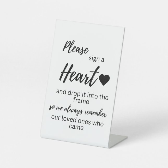 Signer un signe cardiaque (Recto)