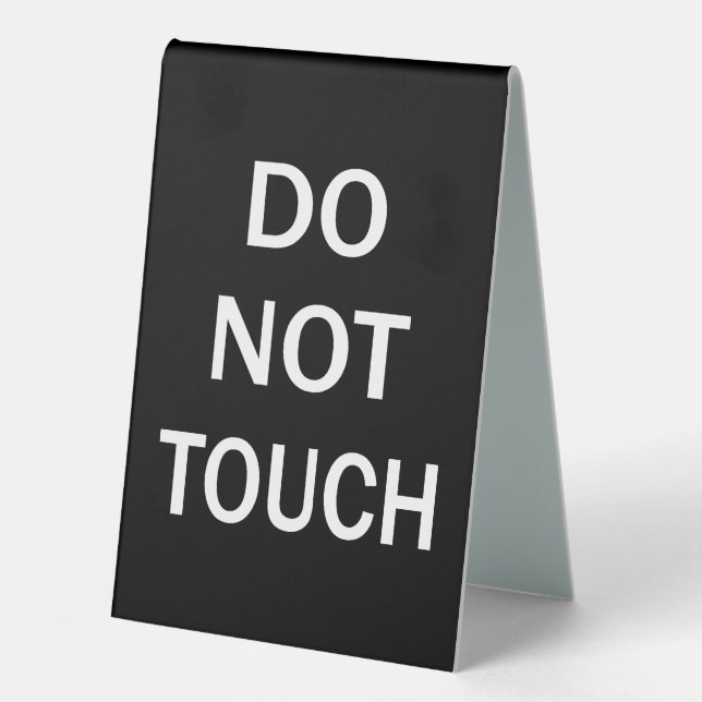 Signes de bureau de style Tente simples verticaux  (Recto)