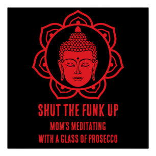 signes de méditation amusants