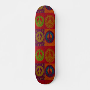 Signes de paix sauvage ~ Skateboard Retro