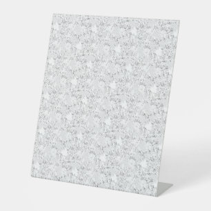Signes de piédestal d'inspiration vintage pour cha