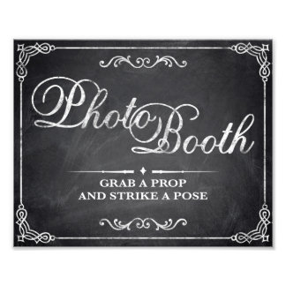 Signes mariages - tableau noir - Photo Booth -