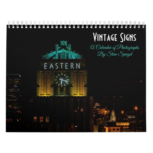 Signes vintages - un calendrier de photographies (Protection)