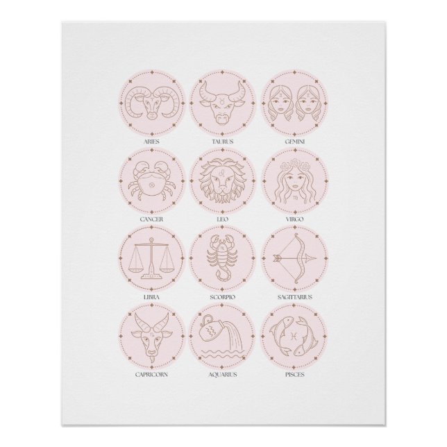 Signes zodiaques 2 (Devant)