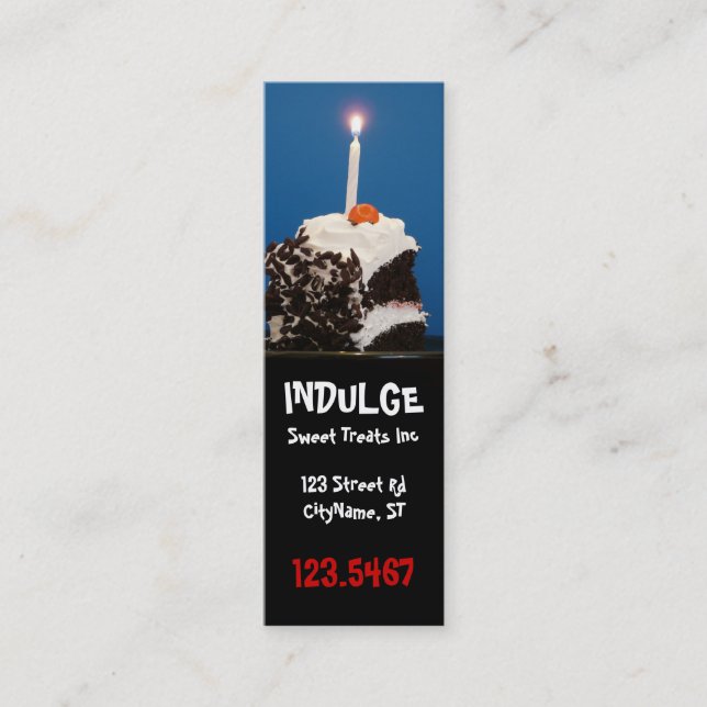 Signet Carte de visite de boulangerie (Devant)