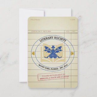 Signet de la Société littéraire