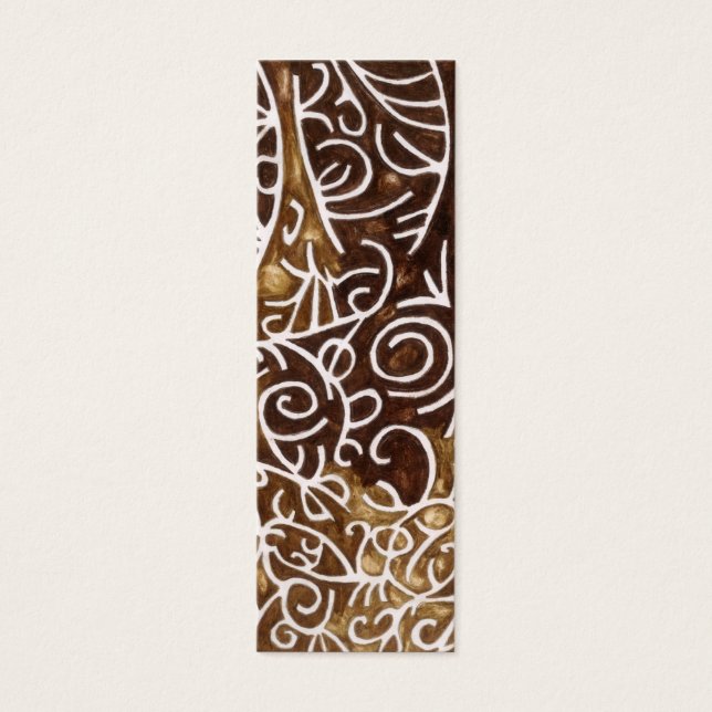 Signet de rêve au chocolat ou carte de profil (Devant)