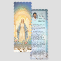 Signet de souvenir mémorial catholique