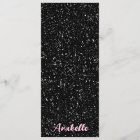 Signet de spectres noirs et blancs personnalisés