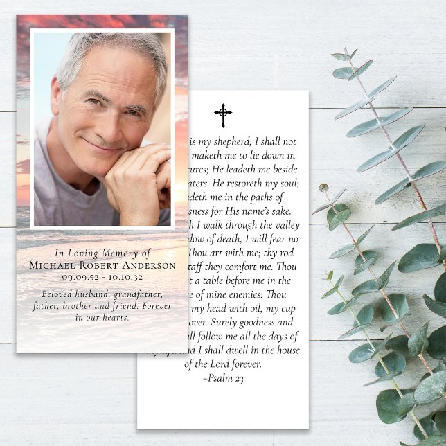 Signet du mémorial de photos du coucher du soleil (Créateur téléchargé)