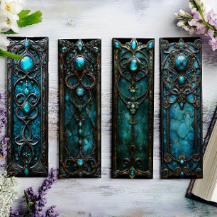 Signet irlandais, Turqoise Silver Celtique Signet