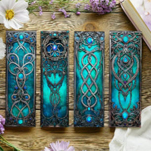 Signet irlandais, Turqoise Silver Celtique Signet