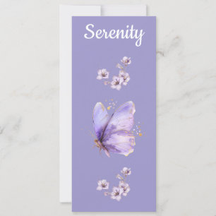 Signet Pastel Purple Papillon