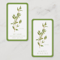 SIGNETS d'affaires FRET THYME - Carte 3.5x2 II