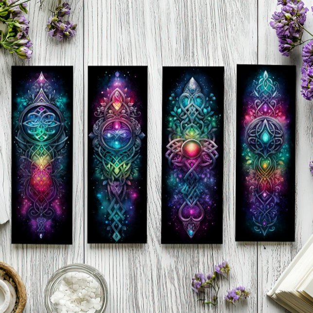 Signets irlandais, Signets en verre feuilleté celt (Créateur téléchargé)