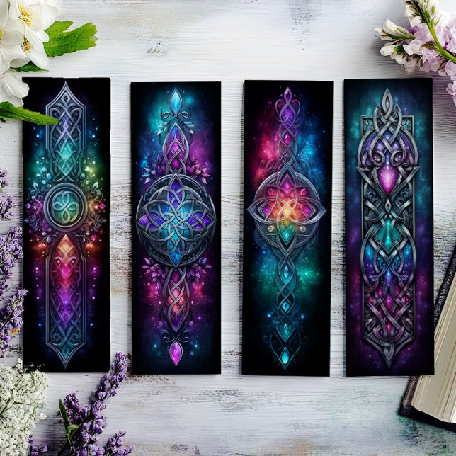 Signets irlandais, Signets en verre feuilleté celt (Créateur téléchargé)