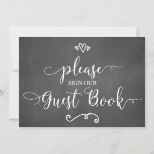 Signez notre livre d'or Signe de mariage