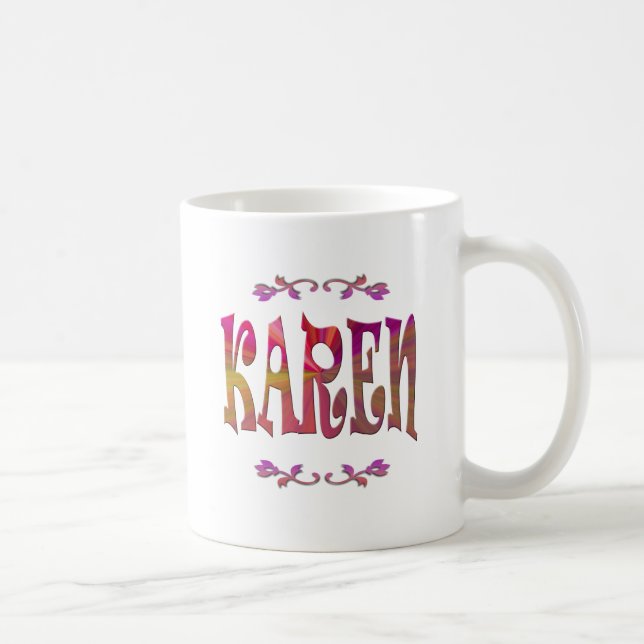 Signification de tasse de Karen (Droite)