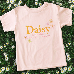 Signification du prénom Daisy fleurs aquarelle
