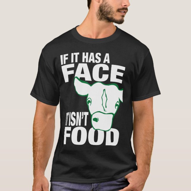 S'il a un T-shirt de noir de visage (Devant)