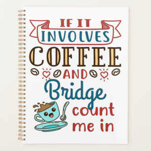 S'il s'agit de café et de pont carte mignonne jeu