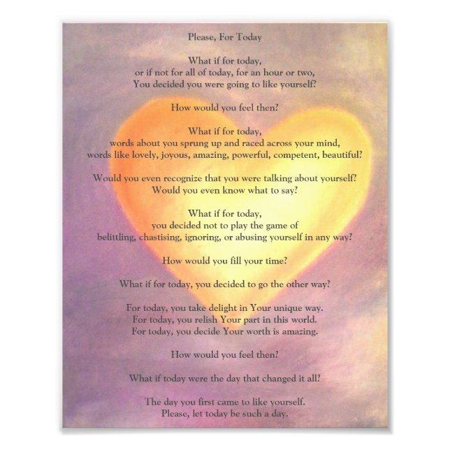 s'il vous plaît poster aujourd'hui (Devant)