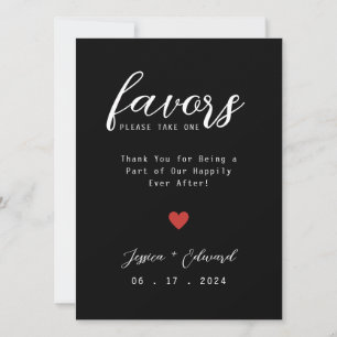 S'Il Vous Plaît Prendre Un Mariage Faveur Simple É