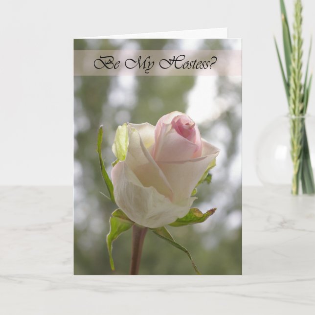 S'il vous plaît serez-vous ma carte de mariage de  (Devant)