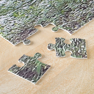 Silence du Puzzle de scie de forêt