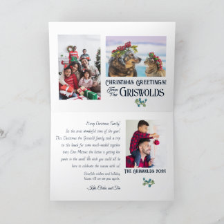 "Silence Night" une carte de Noël sous-marine Père