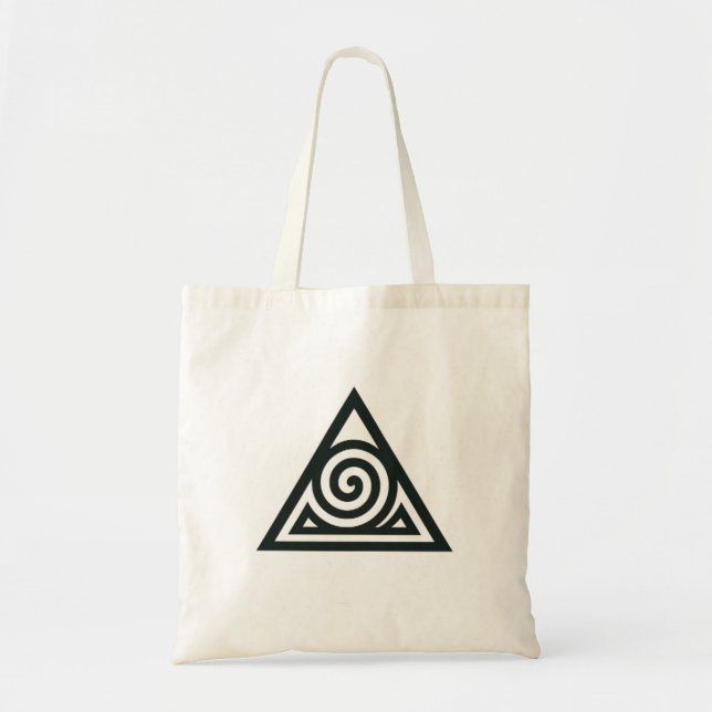 Silence Spiral Tote Bag (Devant)