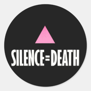 Silence = Stickers Mort