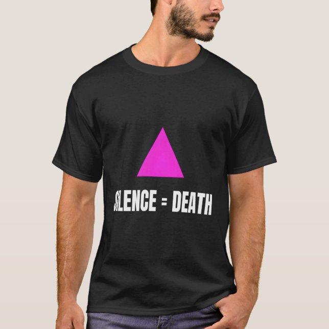 Silence = T-Shirt Mort Silence = T-shirt Mort (Devant)