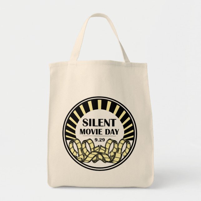 Silent Movie Day Tote Bag (Devant)