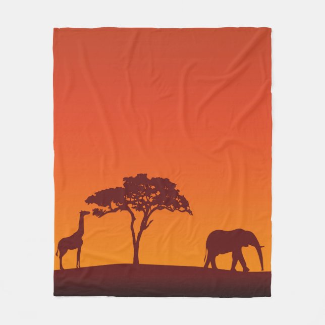 Silhouette africaine de safari - couverture (Devant)