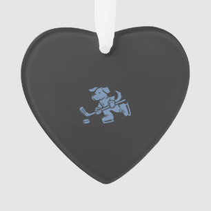 Silhouette de chien Retriever doré Hockey Labrador