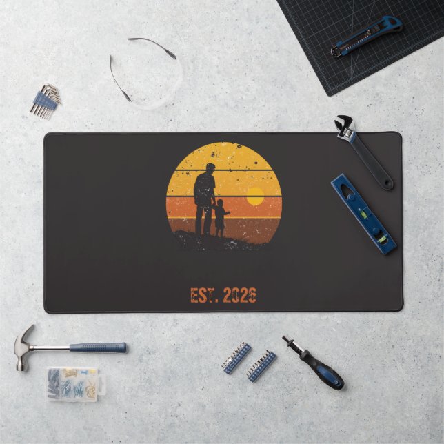 Silhouette de coucher de soleil personnalisée pour (Poste de travail)