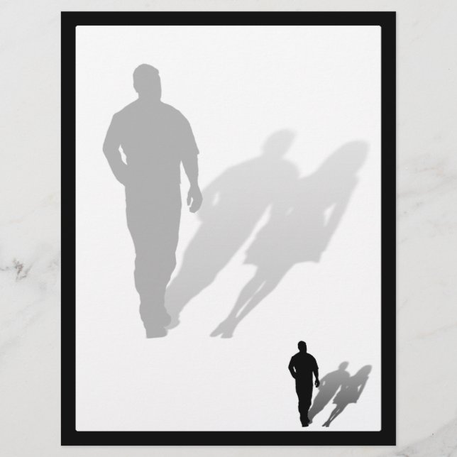 Silhouette de la femme disparue (Devant)
