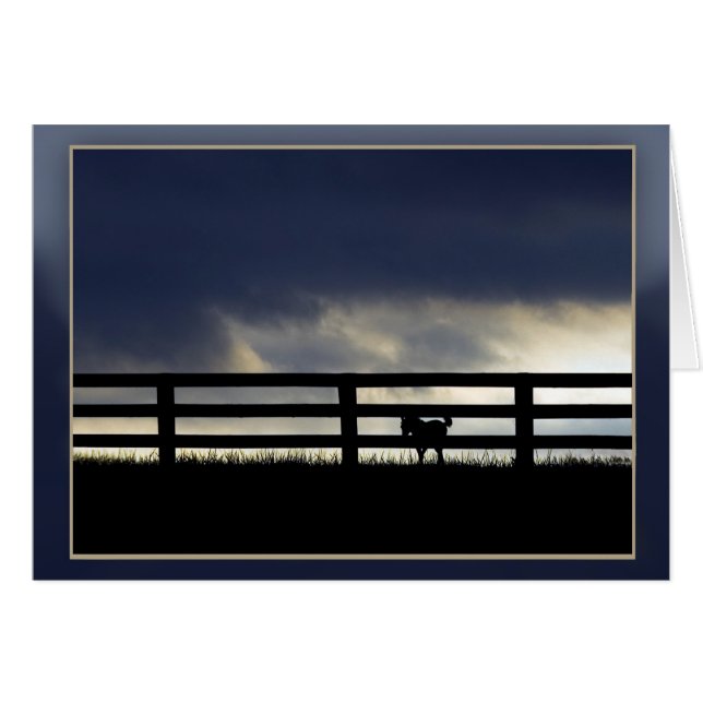 Silhouette de la ferme Stallion (Devant horizontal)
