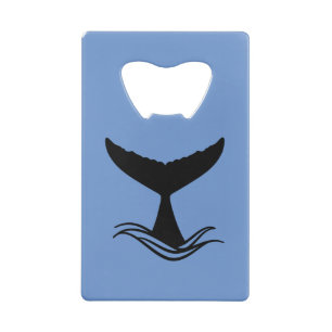 Silhouette de la queue de baleine d'Ocean Wave